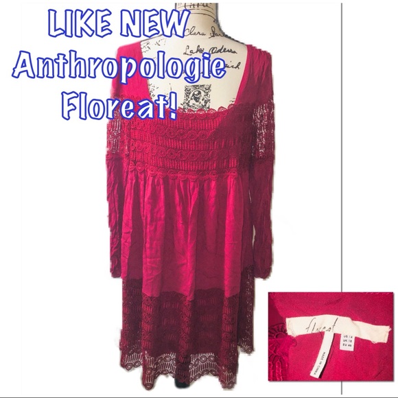 Anthropologie Dresses & Skirts - •ANTHROPOLOGIE | LIKE NEW | Boho Scalloped Dress•